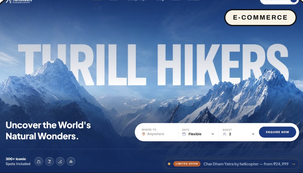 Thrillhikers website